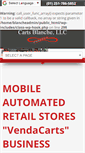 Mobile Screenshot of cartsblanche.com